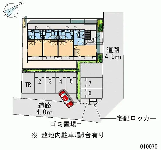 ★手数料０円★川崎市宮前区東有馬１丁目　月極駐車場（LP）